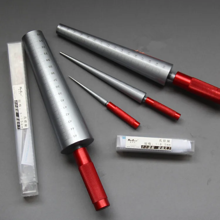 Conical feeler gauge feeler gauge ruler taper cone cylinder bore gauge