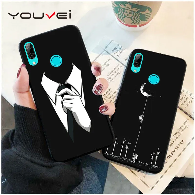 

YOUVEI Case For Coque Huawei Honor 7X 8X Case Black Soft TPU Back Cover For Huawei Honor 8X Case Cover For Honor 7X Phone Case