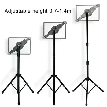 

EastVita Foldable Adjustable 360 Rotating Stand Tripod Mount for iPad Tablets Phone r20
