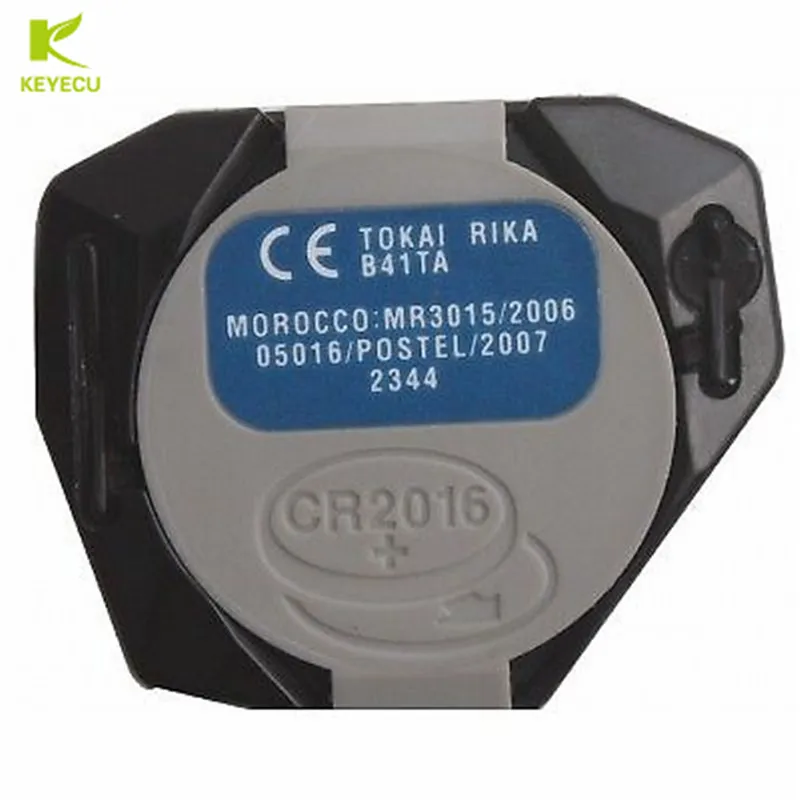 

KEYECU New Original Remote Key Broad Fob 2 Button 433MHz B41TA for Toyota Hilux 2005 - 2008, for 4Runner (2003 - 2009)