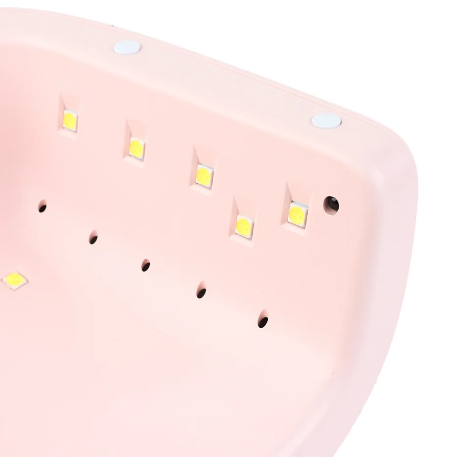 36W УФ-лампы для ногтей сушилка с 18 светодиодный 30/60/90s таймер отверждения все Гель-лак для ногтей маникюр Смарт Сенсор милые костюмы с бисером и оборками розового инструменты для ламп LA1504