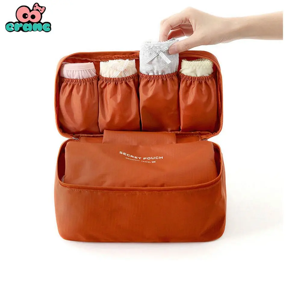 Kopen Eranc Make Up Tas Reizen Beha Ondergoed Organizer Bag Cosmetische Dagelijkse Benodigdheden Toiletartikelen Opslag Beha Bag case Make Organisatoren