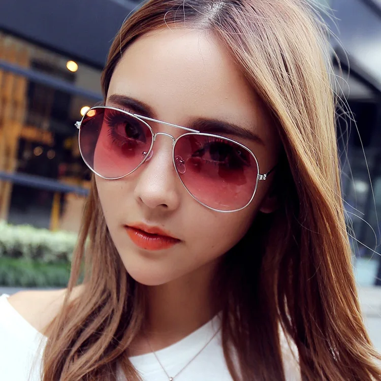 2019 pria wanita logam kacamata  hitam  desainer Klasik 