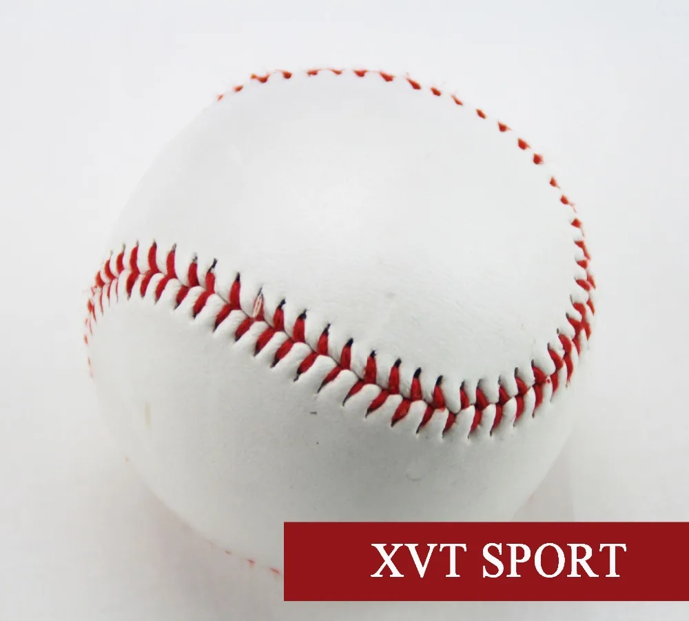 High Quality 9" New White Base Ball Baseball Practice Trainning PVC Softball &ampHardball / MIX CORK and RUBBER Core | Спорт и