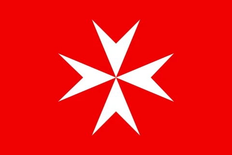Флаг команды рыцаря 3X5 футов 150X90 см пользовательский баннер латунные металлические отверстия втулки Рыцари Мальты Тамплиер Святой Джон Тевтонский заказ - Цвет: Order of Saint John