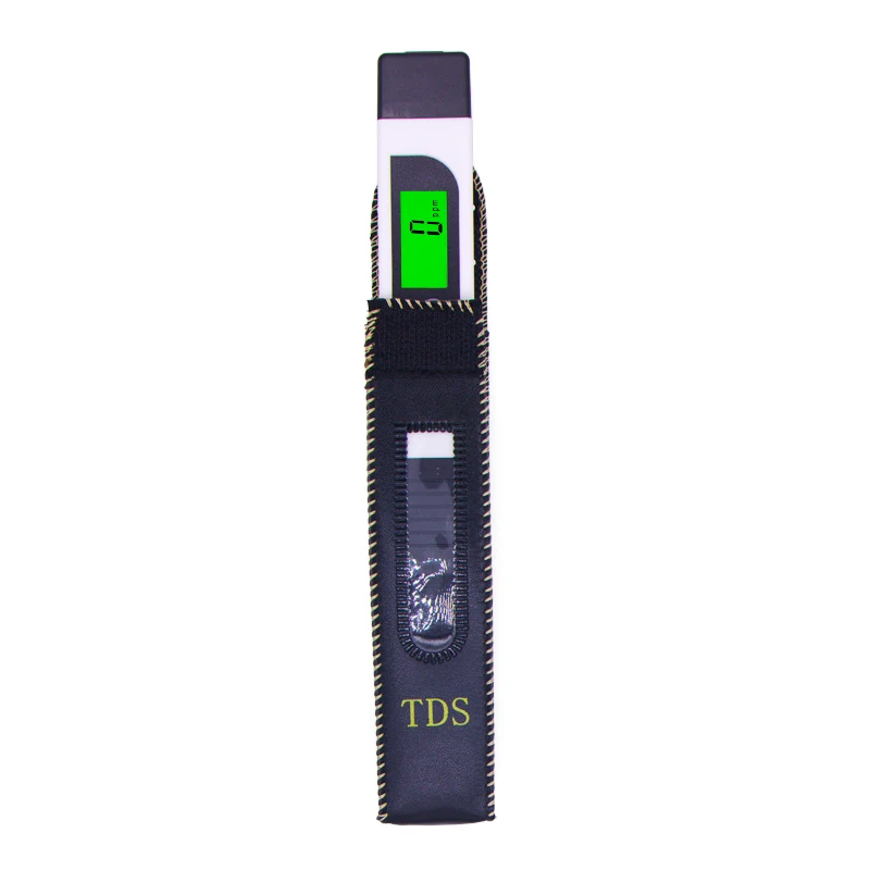 Измеритель Ph TDS EC Тестер температуры тестер качества воды ручка ЖК-ручка монитор кожаный пакет аквариумный бассейн Wate тестеры