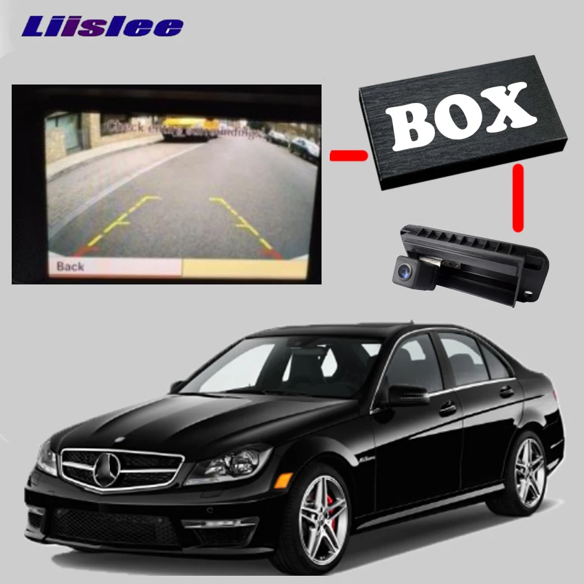 Liislee комплект заднего интерфейса камеры для Mercedes Benz A B C GLK ML E 2010-2014 | Автомобили и