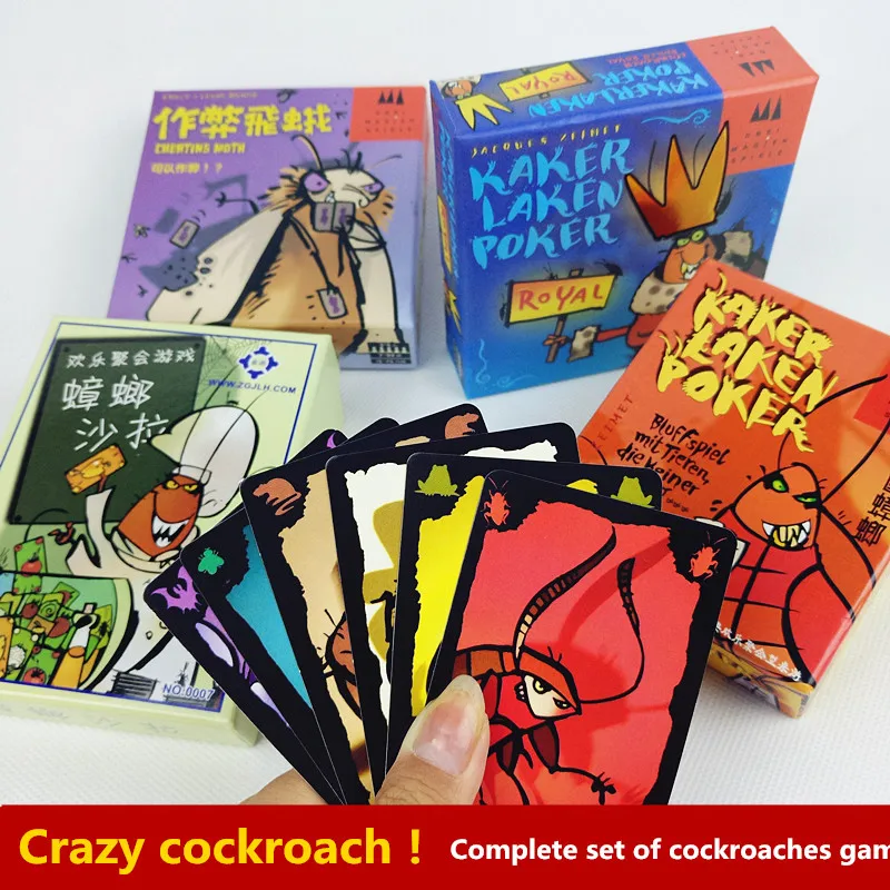 Board Game Kakerlakenpoker High Quality Best Card Game Very Suitable