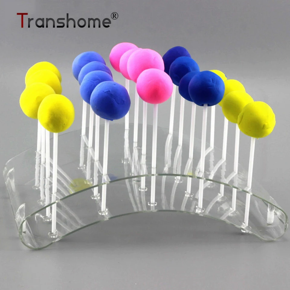 

Transhome Cake Stand 20 Holes Lollipop Cupcake Display Stand Holder Wedding Birthday Party Events Dessert Decoration Cake Tools