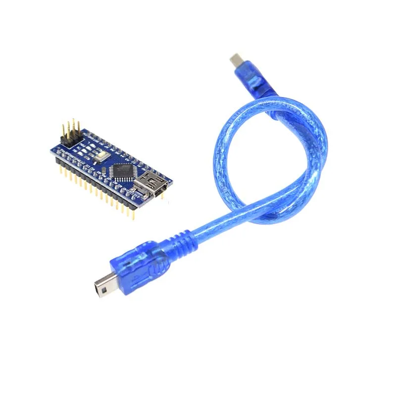 Бесплатная доставка 5 шт. контроллер Nano 3 0 ATmega328P совместимый с Arduino NANO CH340 сменная