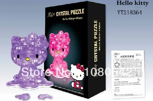 3D головоломка hello kitty забавные головоломки для детей