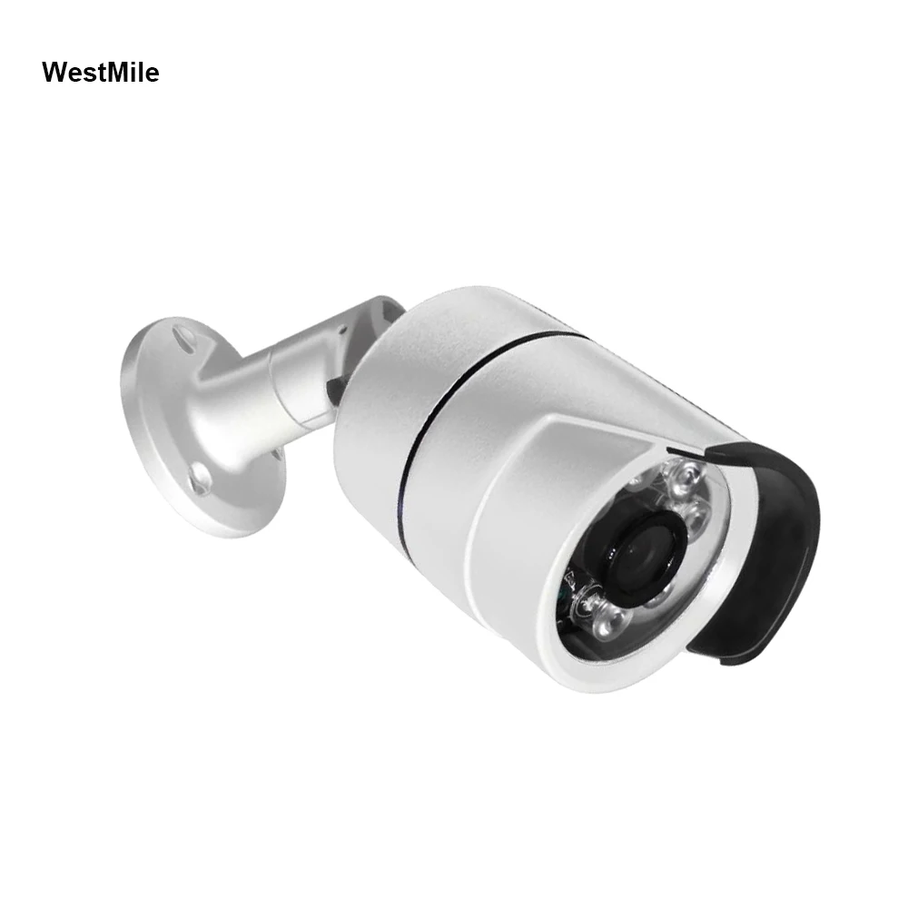 WestMile H.265 5.0MP IP камера POE аудио ONVIF P2P сеть наружного низкого освещения ночного