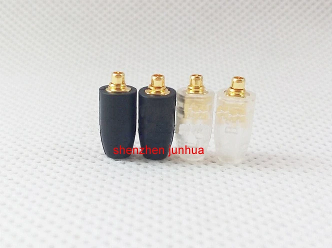 50pcs Male Pin plug Jack for Shure SE215 SE315 SE425 SE535 UE900 headphone DIY Connector for Audio Cables