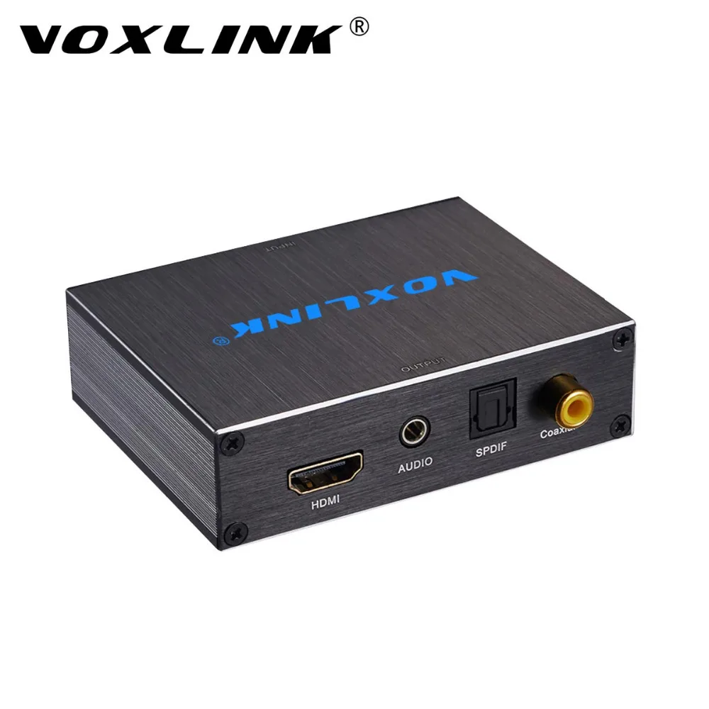 VOXLINK 4Kx2K 1080P HDMI to HDMI Audio Video Converter Box 