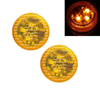 

2 Pcs Car Door LED Warning Lights Automobile Magnetic Induction Automatic LED Door Signal Lamp