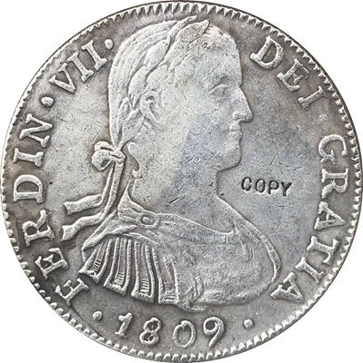

1809 Мексика копия монеты