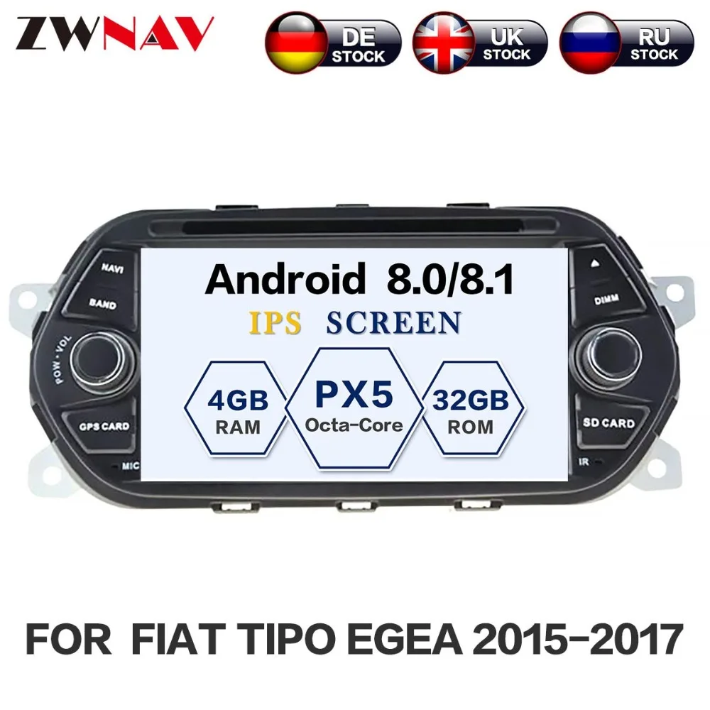 Android 8 1 Car DVD Player font b GPS b font navigation for FIAT TIPO EGEA