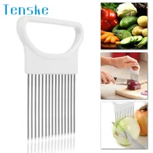 Slicing Cutter Tomato Onion Vegetables Slicer Cutting Aid Holder Guide Slicing Cutter Safe Fork 2017 New Hot Sell 17may25