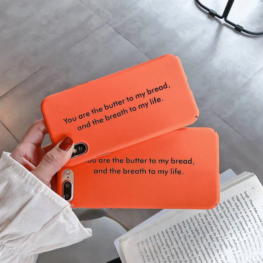 

Brand NEW HIgh Quality word Anti-scratch Matte Plastic Hard Case for iPhone Xr XsMAX X Phone Cover Coque Fundas Shell Capas Hull