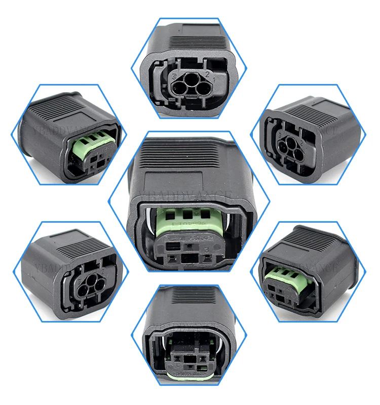 1-967642-1 3 pin MQS серия amp connectivity te connector