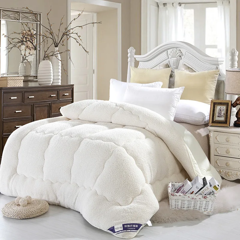 Берберское флисовое стеганое одеяло-стеганое одеяло с уголками-коробка сшитая вниз альтернативное одеяло(королева