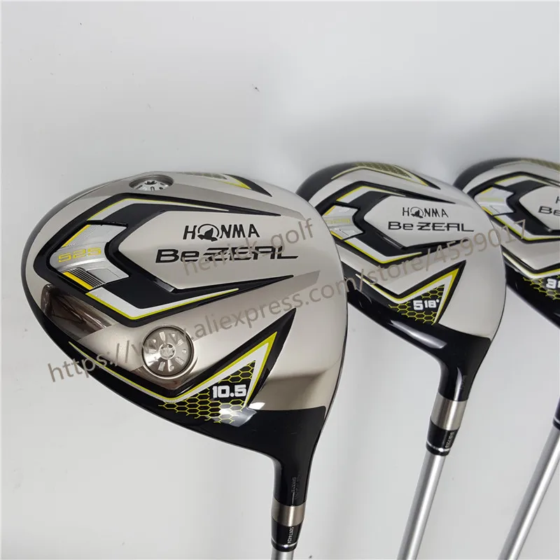 Новый 525 клюшки для гольфа HONMA BEZEAL 525 полный набор HONMA Golf driver. Дерево. утюги. клюшка для клюшек графитовая клюшка для гольфа плюс сумка