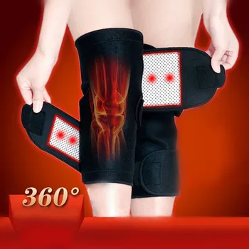 

1 Pair Tourmaline Self Heating Kneepad Magnetic Therapy Knee Support Breathable Bandage Knee Brace Health Massager