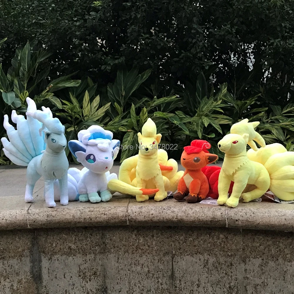 alolan ninetales plush