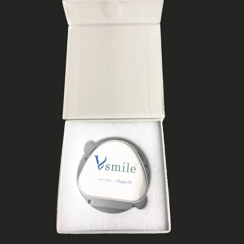 Vsmile циркониевая заготовка HT для AG caddcam системы стоматологические блоки из циркония dics