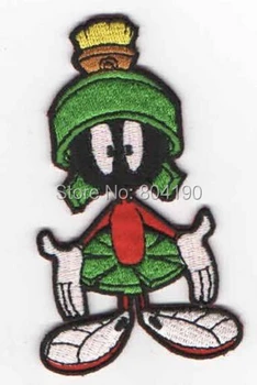 

Marvin The Martian Prop Show TV Movie Animated Costume Embroidered Emblem punk applique iron on patch
