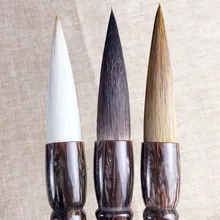 Ласка для волос Китайский ручка-кисть для каллиграфии набор мягких шерстяных волос большой обычный шрифт написание кисточки множество волокон живопись кисточки