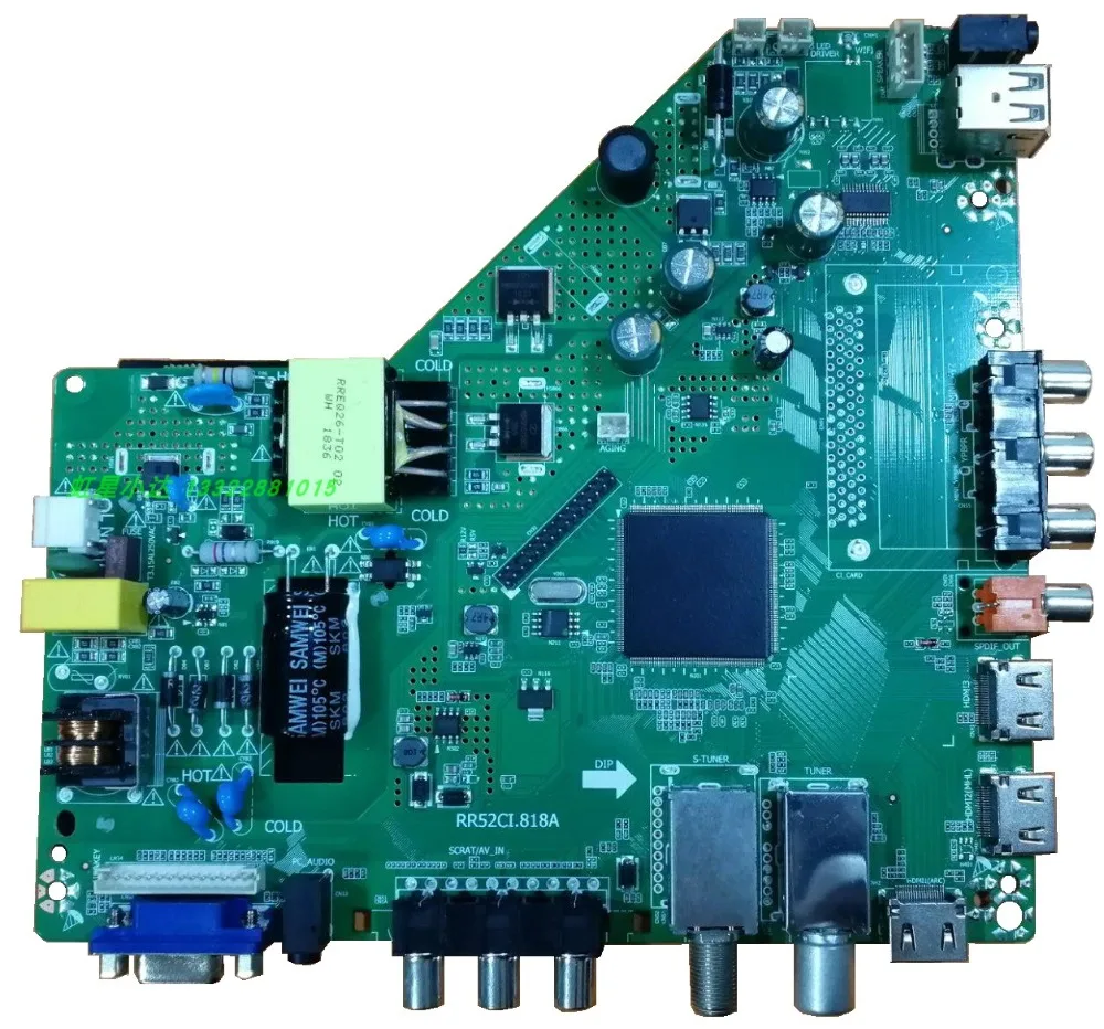 RR52CI.818A Universal Digital Three-in-One TV