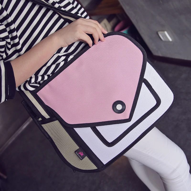 Aliexpress Fashion 2d Bags Gents Lady Novelty Aliexpress Fashion 2d Bags Gents Lady Novelty Messenger Bag Unique Cartoon Comic Handbags Stereo Leisure Shoulder From Reliable