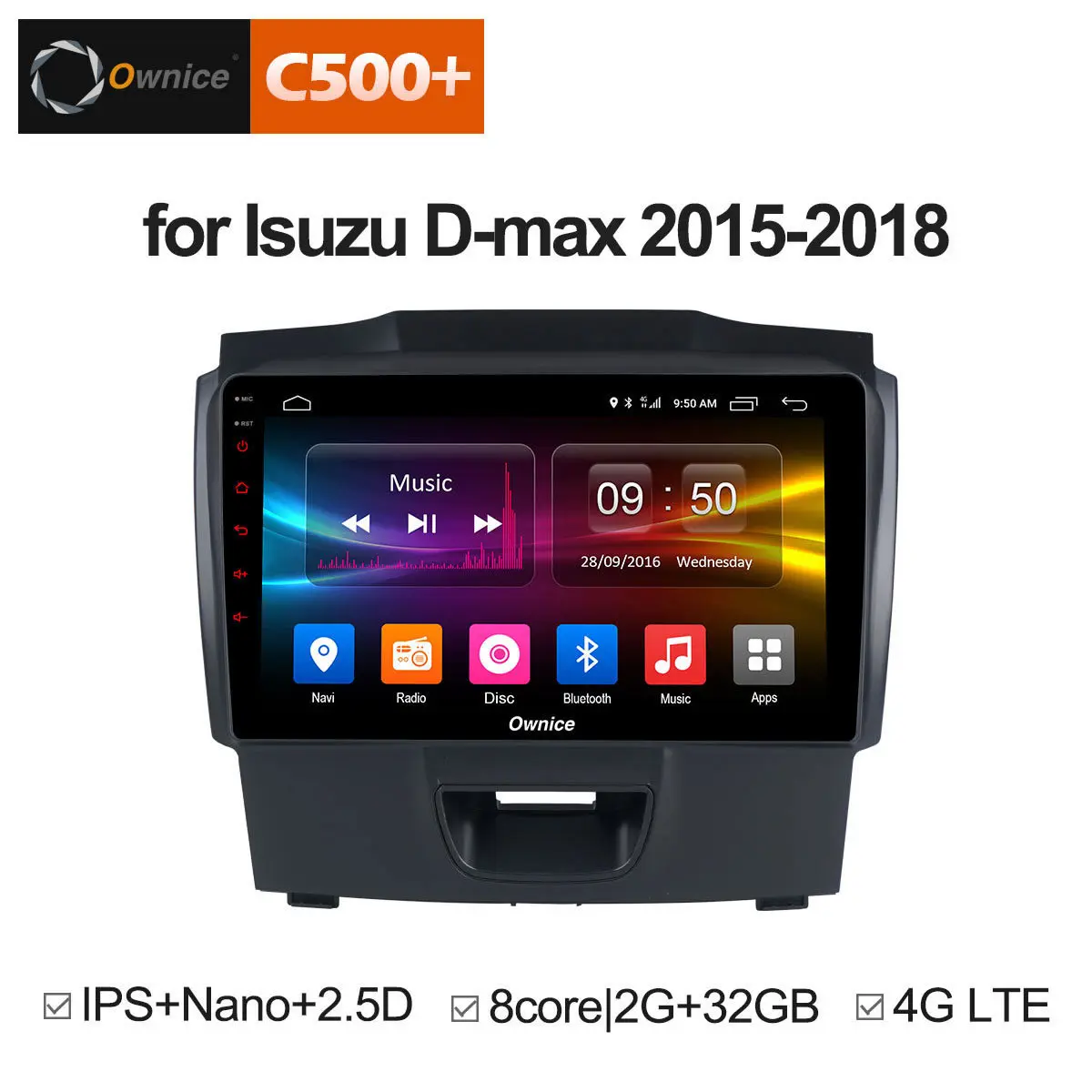 Clearance for Chevrolet Trailblazer Colorado S10 Isuzu D-max MU-X Car Android 8.1 Car DVD Stereo Radio Multimedia Player GPS Navigator PC 1