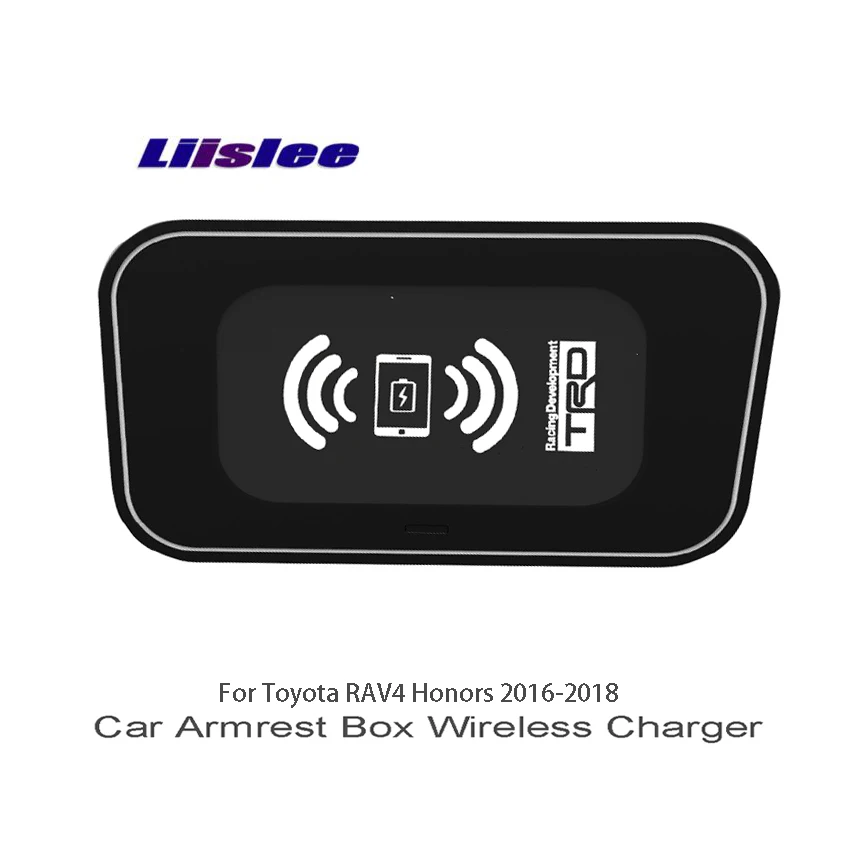 Liislee Wifi зарядное устройство Коробка для хранения автомобильных поручней для Toyota RAV4 Honors~ автомобильное быстрое зарядное устройство для мобильного телефона