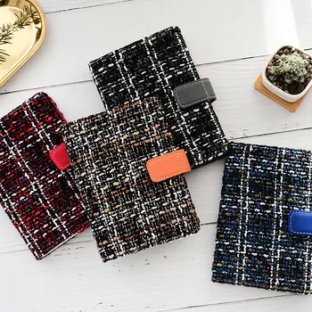 

Creative A6 Wool Cloth Retro Hand Account Book Diary Notebook Stationery