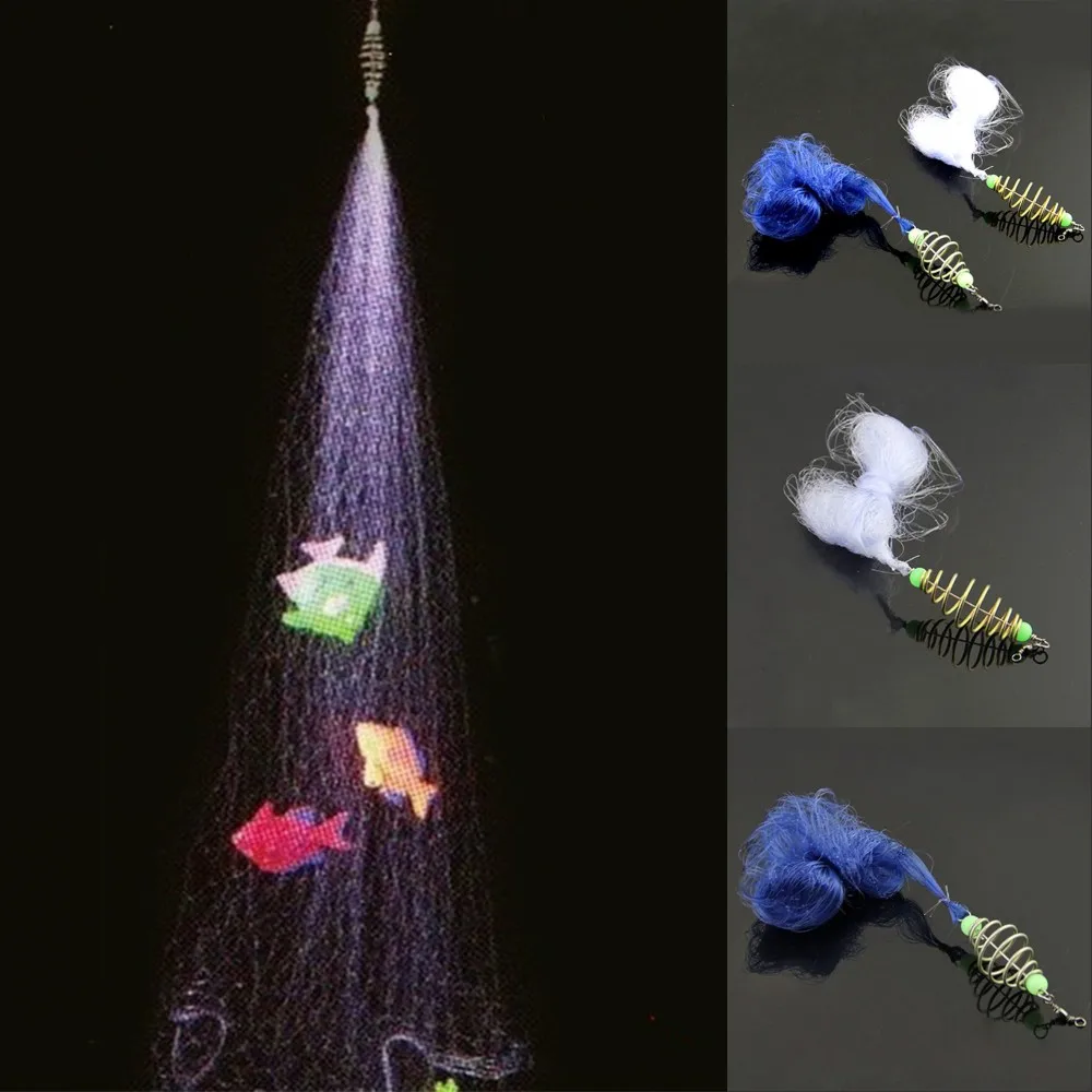 2019-New-Copper-Spring-Shoal-Fishing-Net-Fishing-Tools-color-random-Small-Mesh-Netting-Luminous-Beads (4)