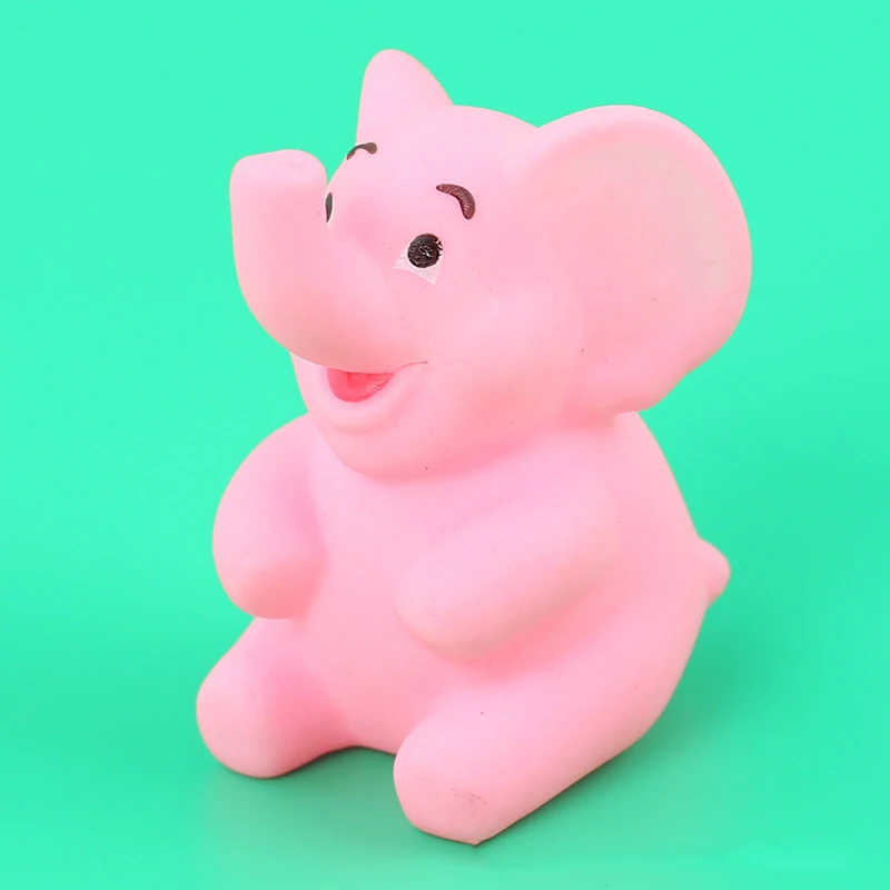 5 шт./лот смешанные Животные водное игрушки красочные мягкие плавающие Rubber Duck Squeeze звук скрипучий купальный игрушка для ванны младенца