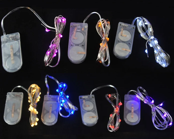

waterproof string 2M 20LED Micro mini LED String Light, Button Battery Led Fairy Light For Christmas Party Wedding Decoration