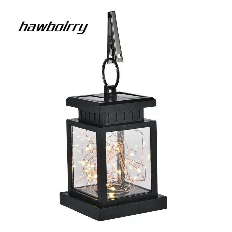 

LED Solar Star Light String Outdoor Waterproof Retro Landscape Garden Light Wall-Wall Street Corridor Light
