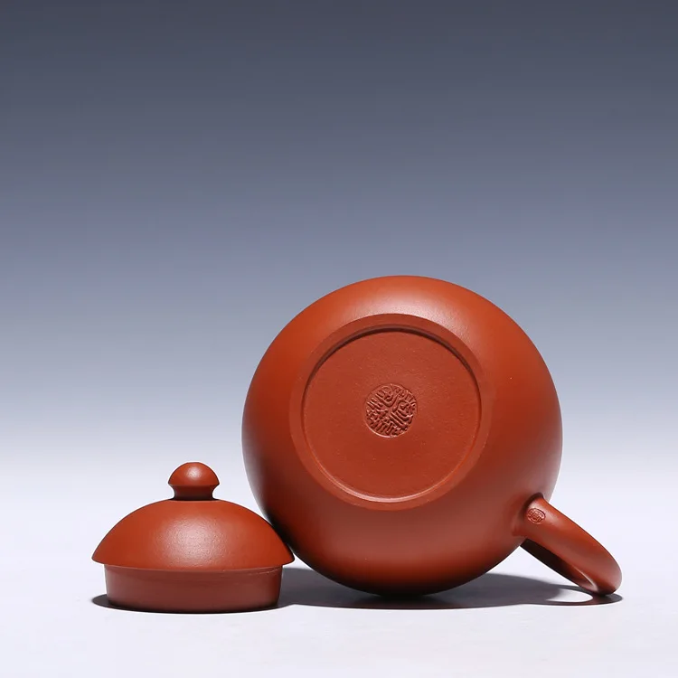 230 мл с изображением кунг-фу церемониальный подарок Исин чайники керамические ручной работы чай горшок Набор фарфоровый Фиолетовый