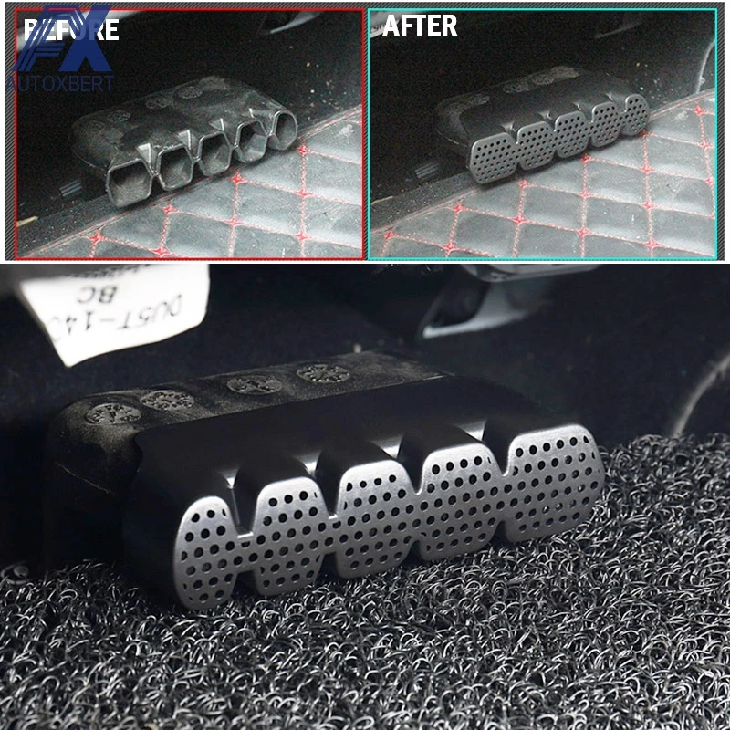 

AX Under Seat AC Heat Floor Air Conditioner Vent Outlet Grille Protective Cover For Ford Kuga Escape 2013 2014 2015 2016 2017 18