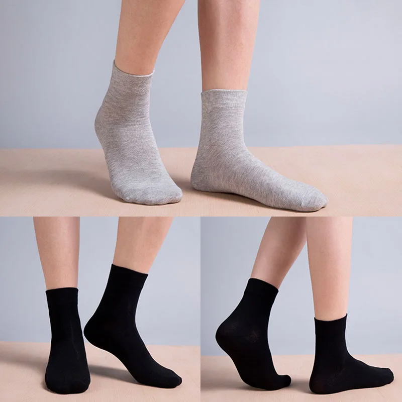 5 пар/кор. мужские хлопковые носки больших размеров 44,45, 46,47, 48, деловые классические носки Calcetines прочные носки Meias