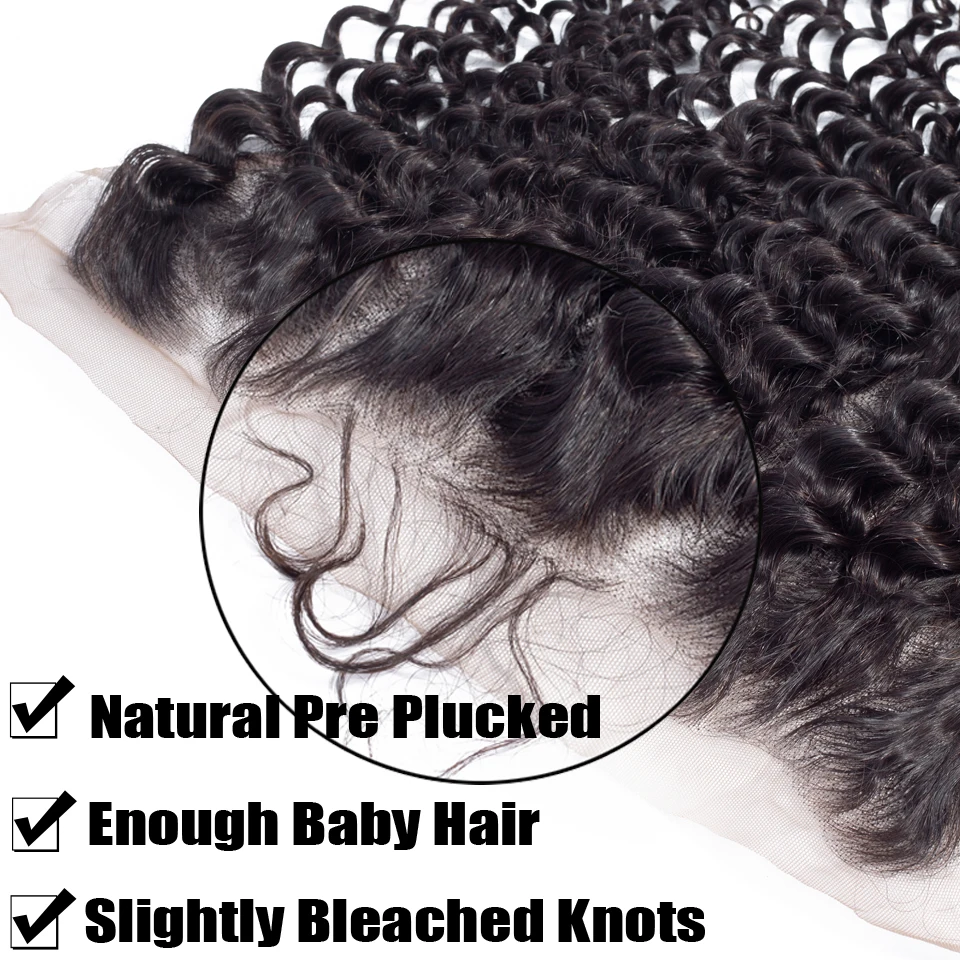 kinky curly hair+13x6 kinky curly frontal-22