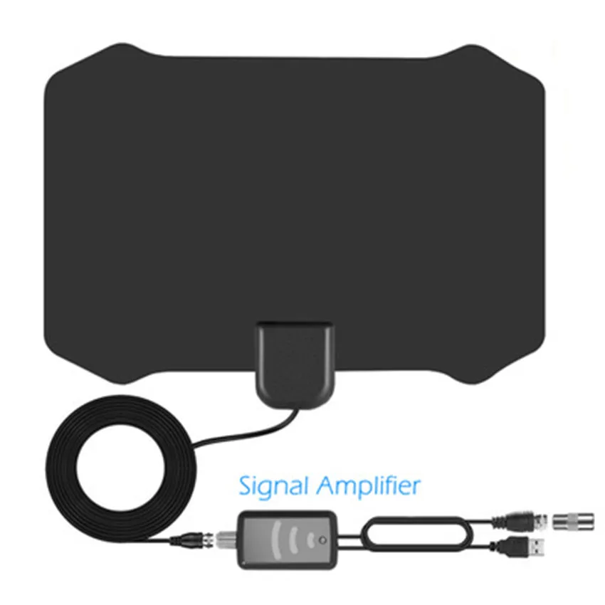 

Digital HDTV Indoor TV Antenna with Amplifier Signal Booster 120 Miles LNA Gain 25dB HD TV Antennas Aerial Compatible with 1080p