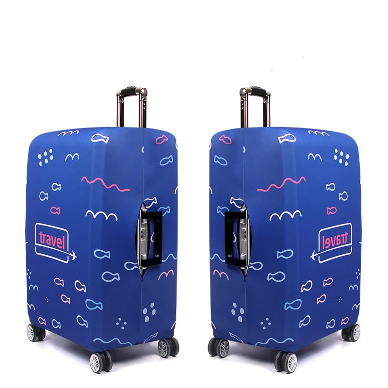 JULY'S SONG Suitcase Travel Luggage Cover Elastic Dust Trolley Protection Cover Comfort And High Quality Travel Accessories