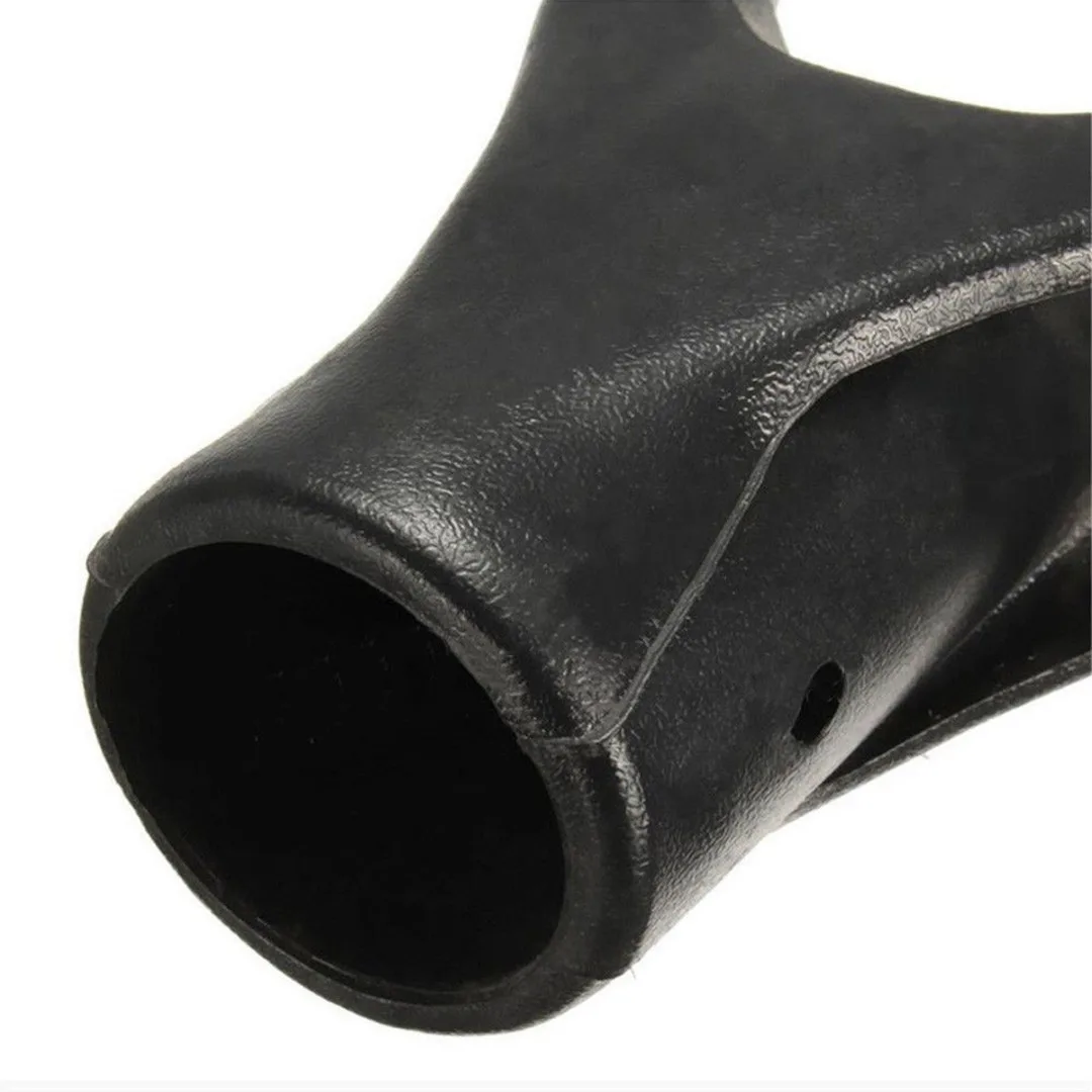 Black Plastic Replacement Snow Shovel D Grip Spade Top Handle Fork Shaft Plastic Handle For Garden Digging Raking Tools
