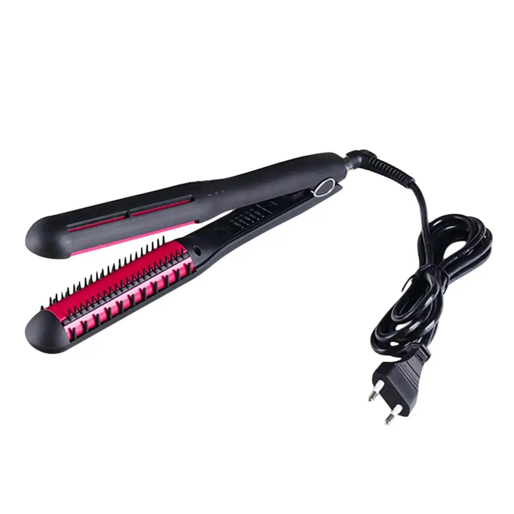

Electric Hair Straightener Flat Iron Heating 21mm-30mm Constant 40W Temperature Home, Salon, etc 3C 150-230C