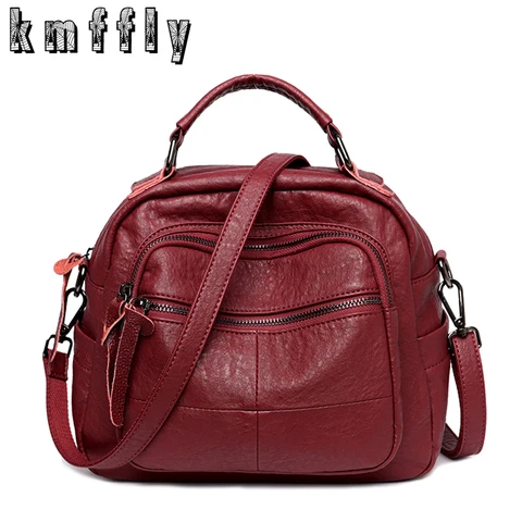 Bolsas de Luxo Bolsa de Couro Macio de Alta Sac a Principal Bolsas Femininas Designer Qualidade Ombro Crossbody Bolsa Feminina Casual Tote Bags 2019