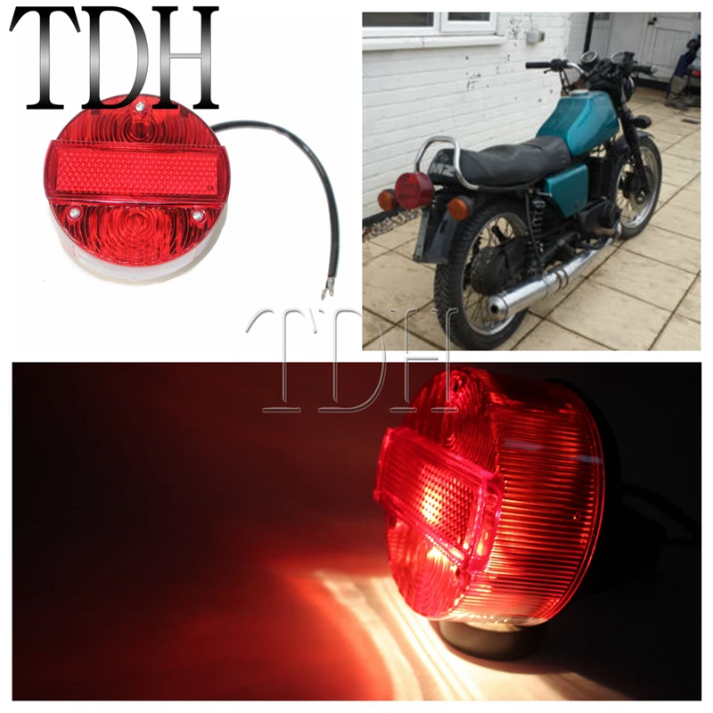red license plate light